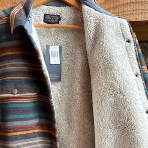 Pendleton Sherpa lined shirt jacket